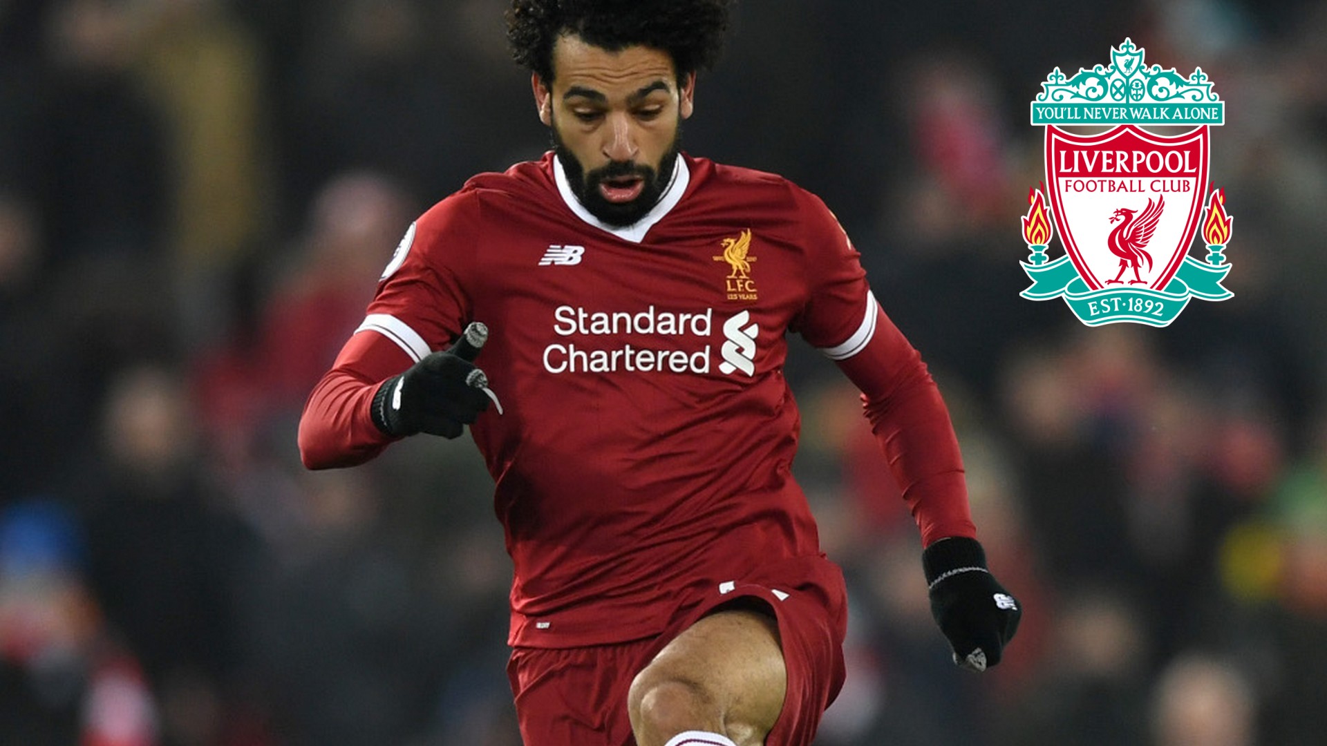 Mohamed Salah Liverpool Wallpaper For Desktop with resolution 1920X1080 pixel. You can use this wallpaper as background for your desktop Computer Screensavers, Android or iPhone smartphones
