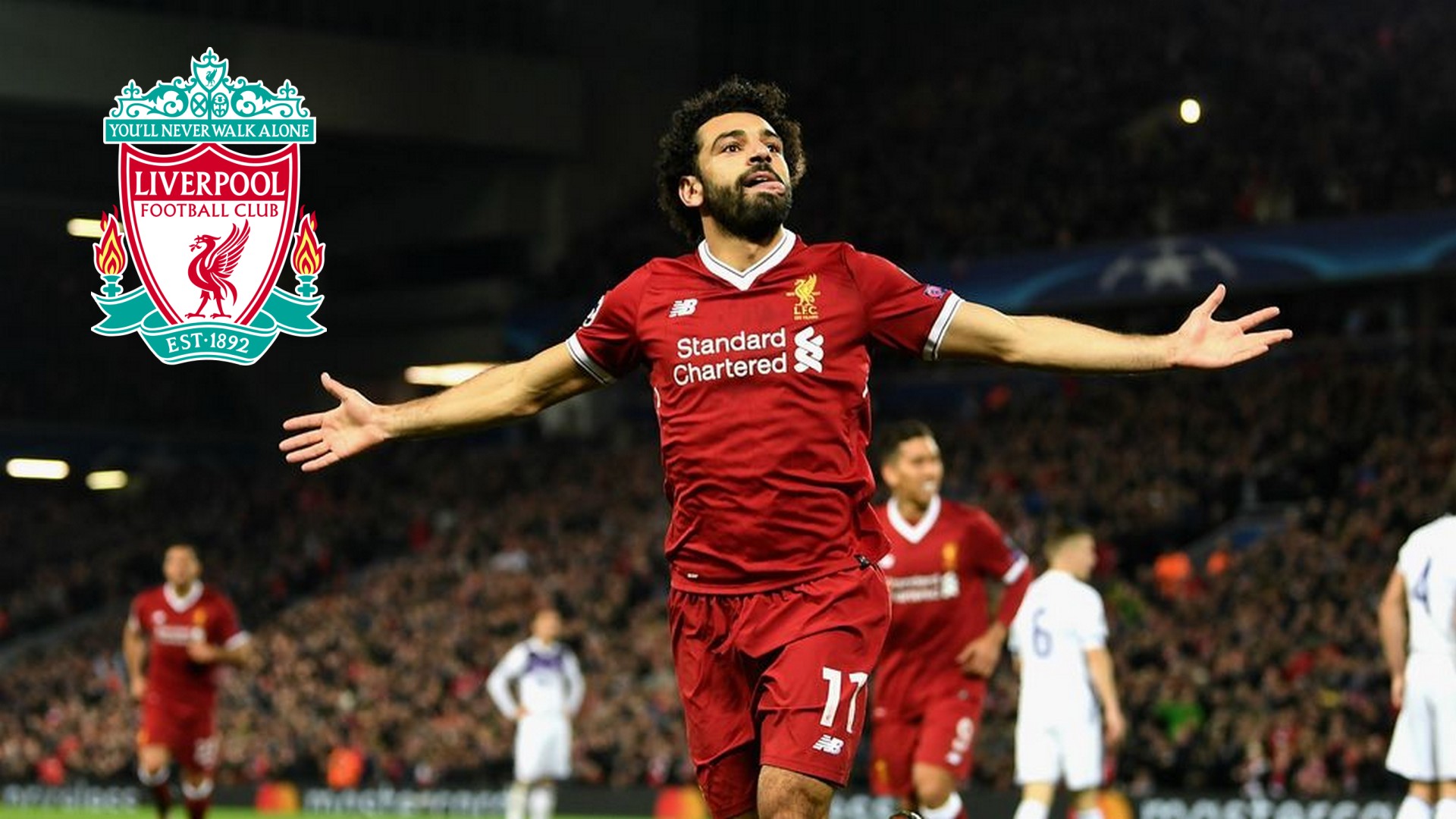 Mohamed Salah Liverpool Wallpaper with image resolution 1920x1080 pixel. You can use this wallpaper as background for your desktop Computer Screensavers, Android or iPhone smartphones