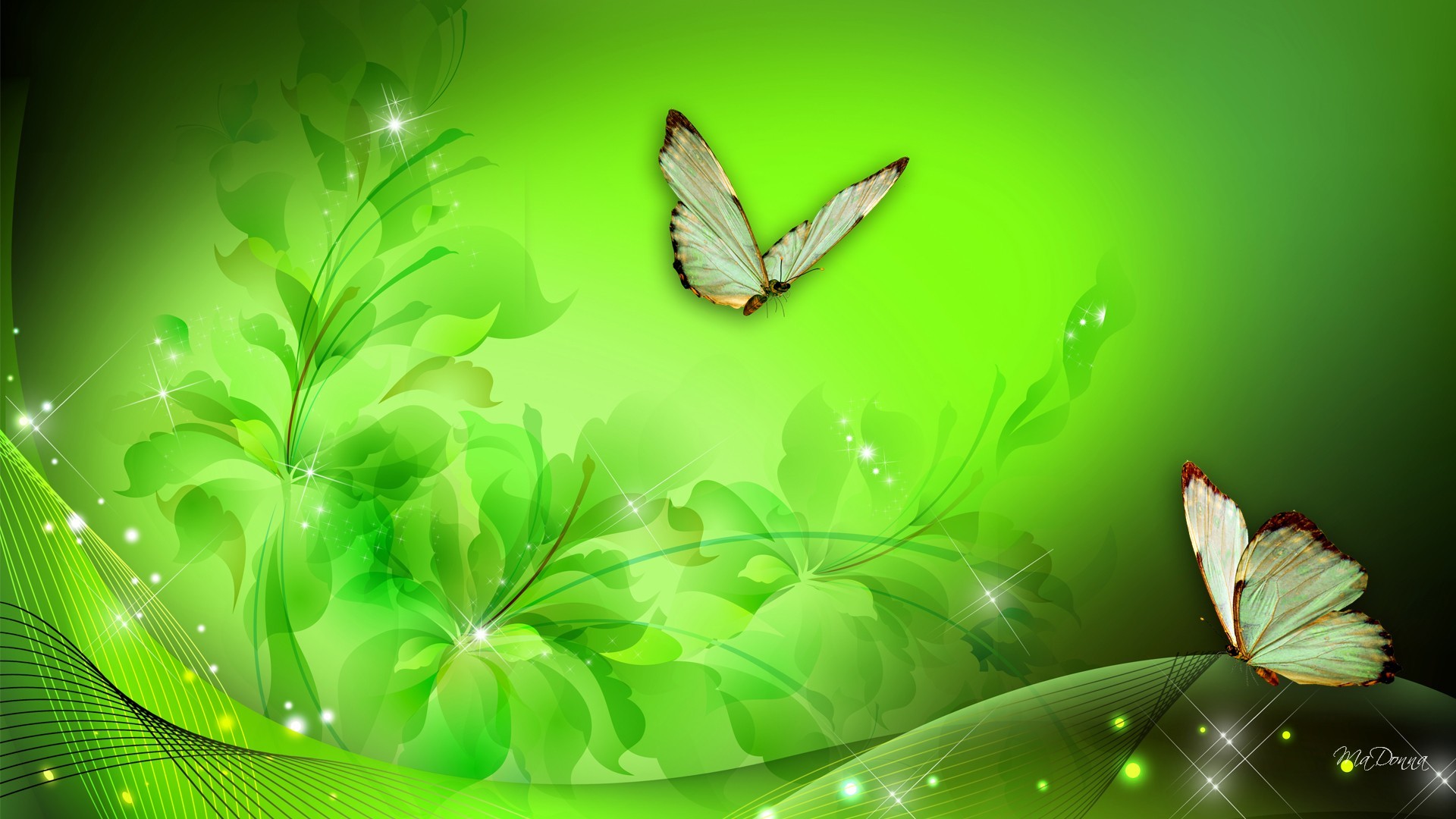 Wallpaper Light Green Desktop ~ Cute Wallpapers