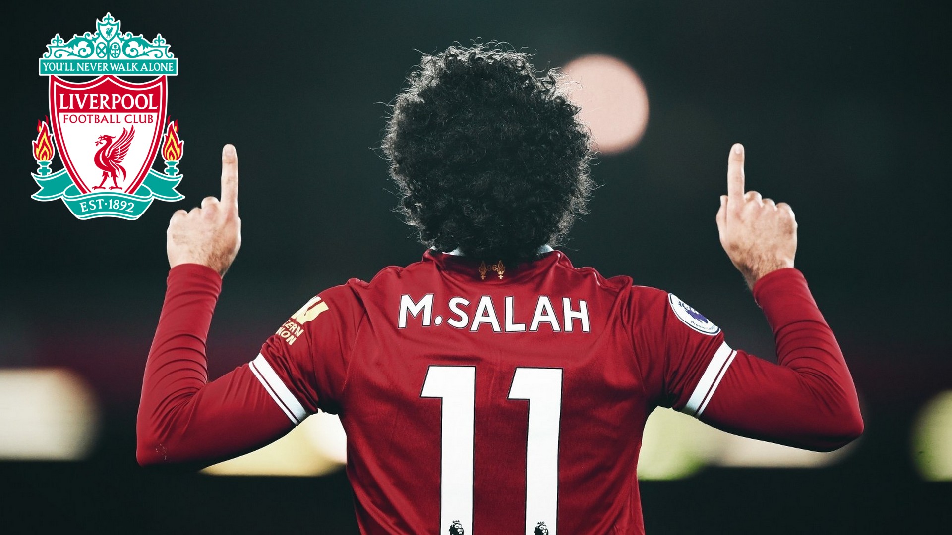 Wallpaper Liverpool Mohamed Salah Desktop with image resolution 1920x1080 pixel. You can use this wallpaper as background for your desktop Computer Screensavers, Android or iPhone smartphones