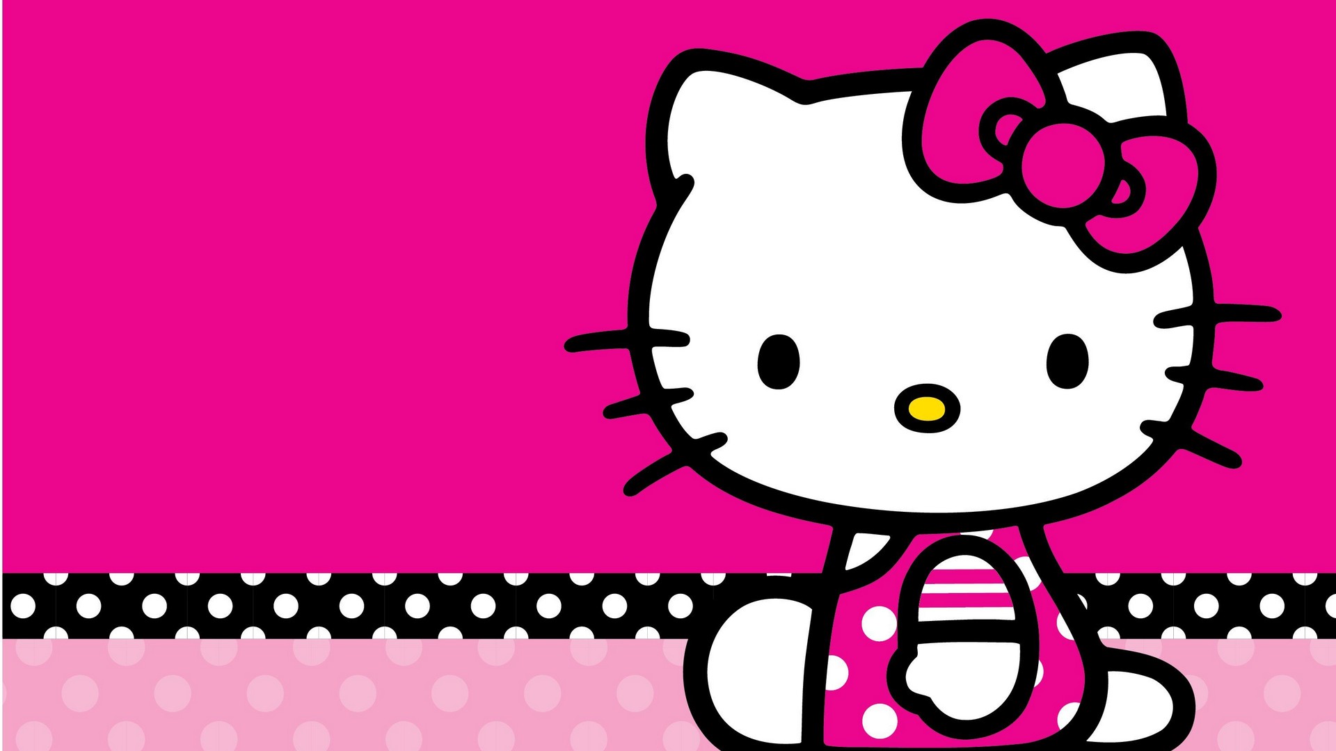 Best Hello Kitty Pictures Wallpaper with resolution 1920X1080 pixel. You can use this wallpaper as background for your desktop Computer Screensavers, Android or iPhone smartphones