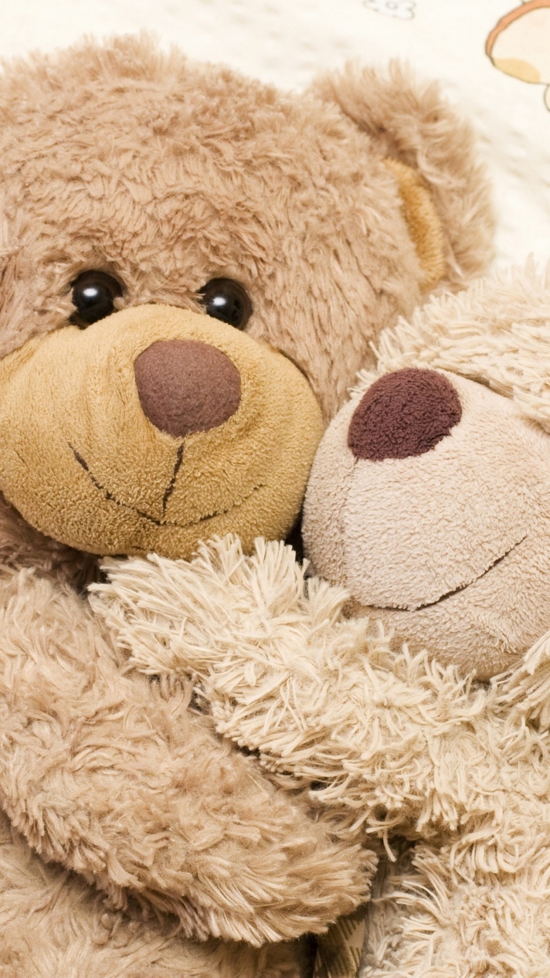 Cute Teddy Bear iPhone X Wallpaper with image resolution 1080x1920 pixel. You can use this wallpaper as background for your desktop Computer Screensavers, Android or iPhone smartphones
