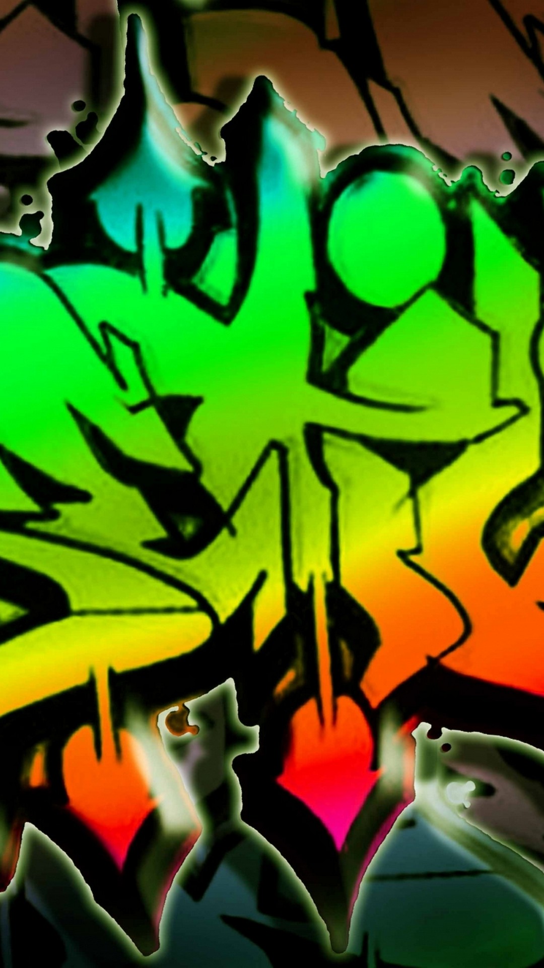 Graffiti Art iPhone 8 Wallpaper with image resolution 1080x1920 pixel. You can use this wallpaper as background for your desktop Computer Screensavers, Android or iPhone smartphones