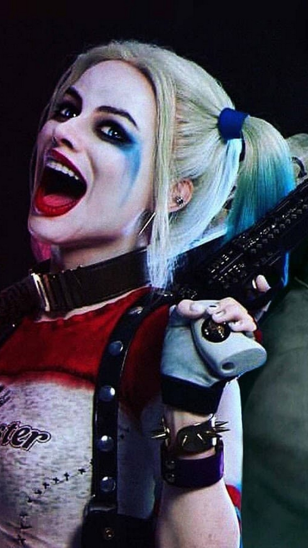 Harley Quinn Pictures iPhone 6 Wallpaper with image resolution 1080x1920 pixel. You can use this wallpaper as background for your desktop Computer Screensavers, Android or iPhone smartphones