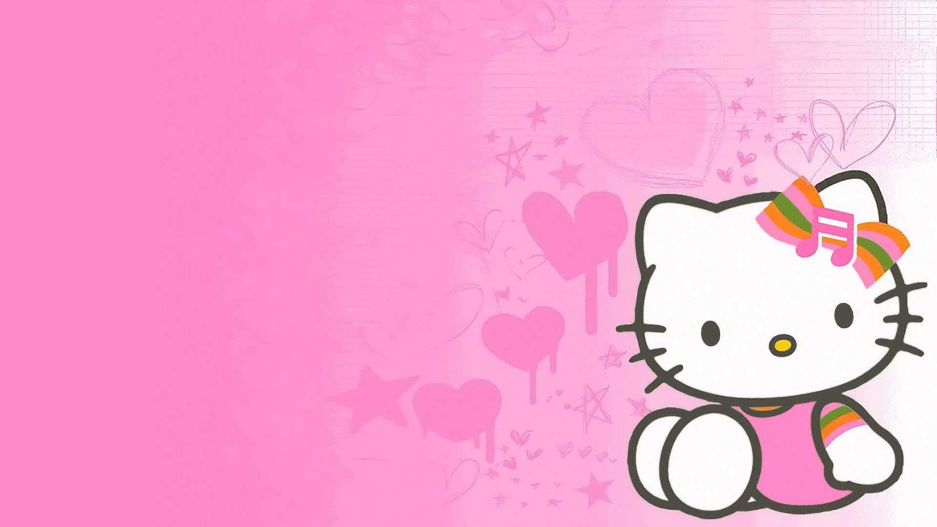 Hello Kitty Images Wallpaper with resolution 1920X1080 pixel. You can use this wallpaper as background for your desktop Computer Screensavers, Android or iPhone smartphones
