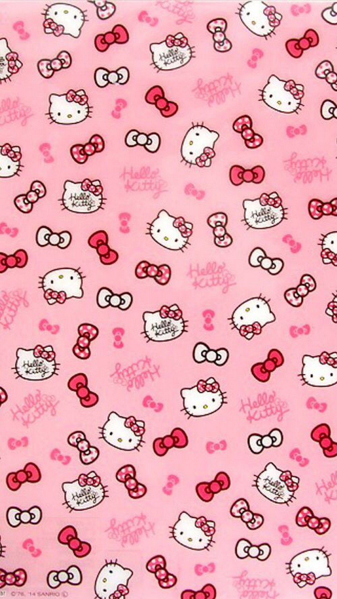 Hello Kitty Pictures Wallpaper iPhone HD with image resolution 1080x1920 pixel. You can use this wallpaper as background for your desktop Computer Screensavers, Android or iPhone smartphones
