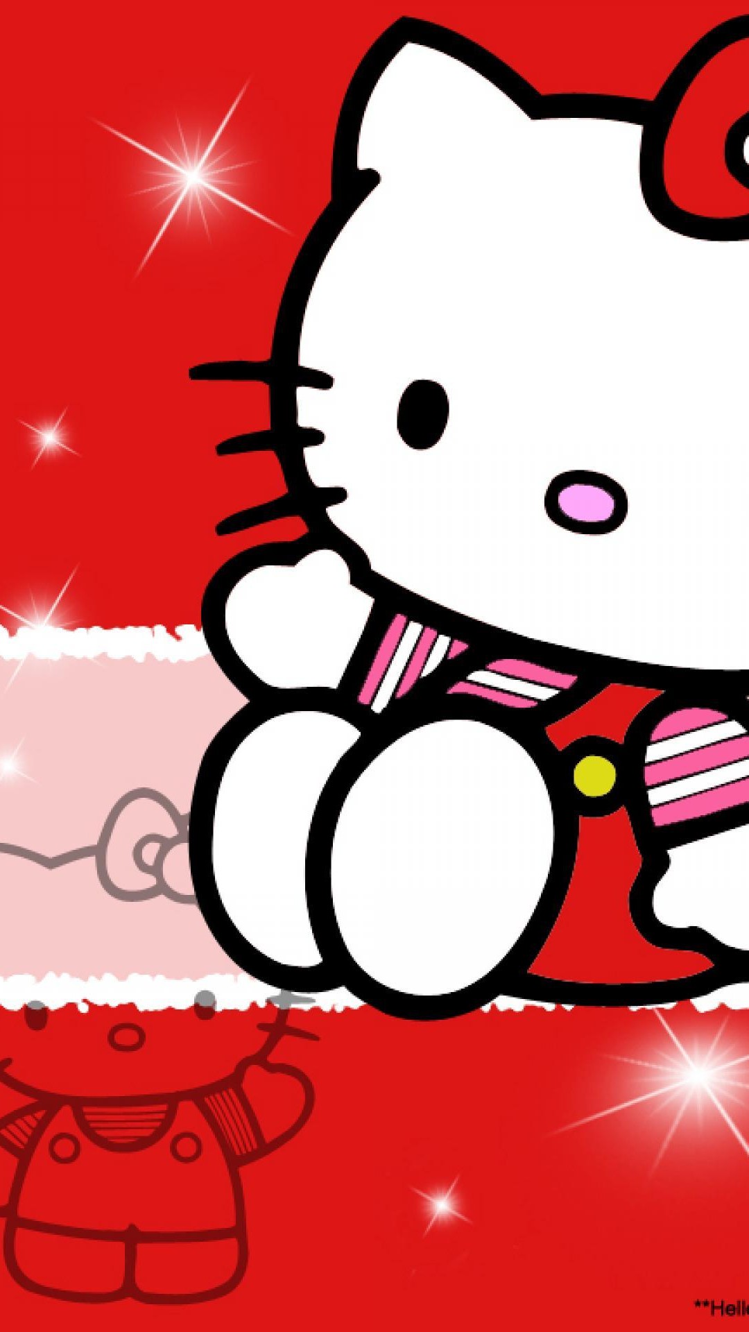 Hello Kitty Pictures iPhone 8 Wallpaper with image resolution 1080x1920 pixel. You can use this wallpaper as background for your desktop Computer Screensavers, Android or iPhone smartphones