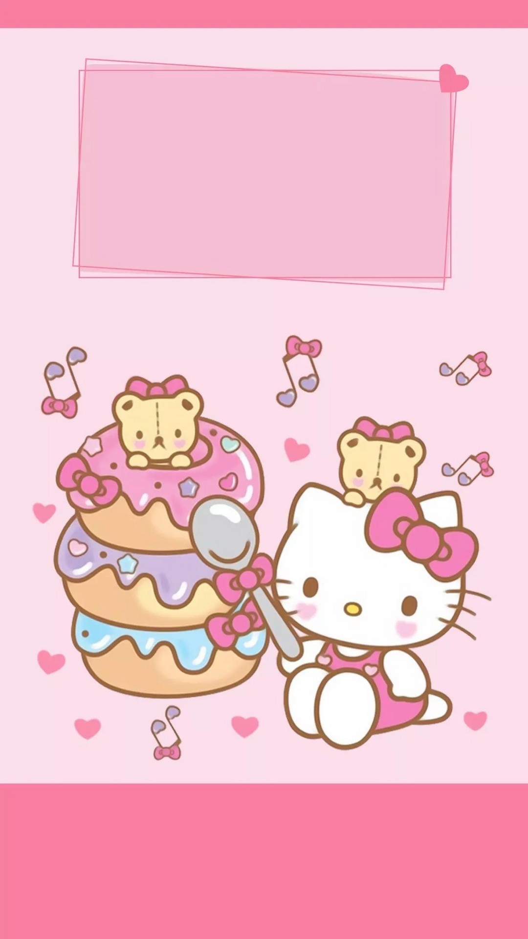 Hello Kitty iPhone 7 Wallpaper with resolution 1080X1920 pixel. You can use this wallpaper as background for your desktop Computer Screensavers, Android or iPhone smartphones