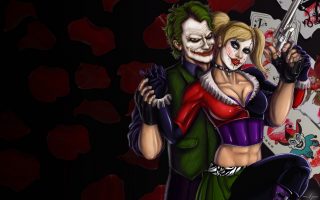 Joker And Harley Wallpaper with resolution 1920X1080 pixel. You can use this wallpaper as background for your desktop Computer Screensavers, Android or iPhone smartphones