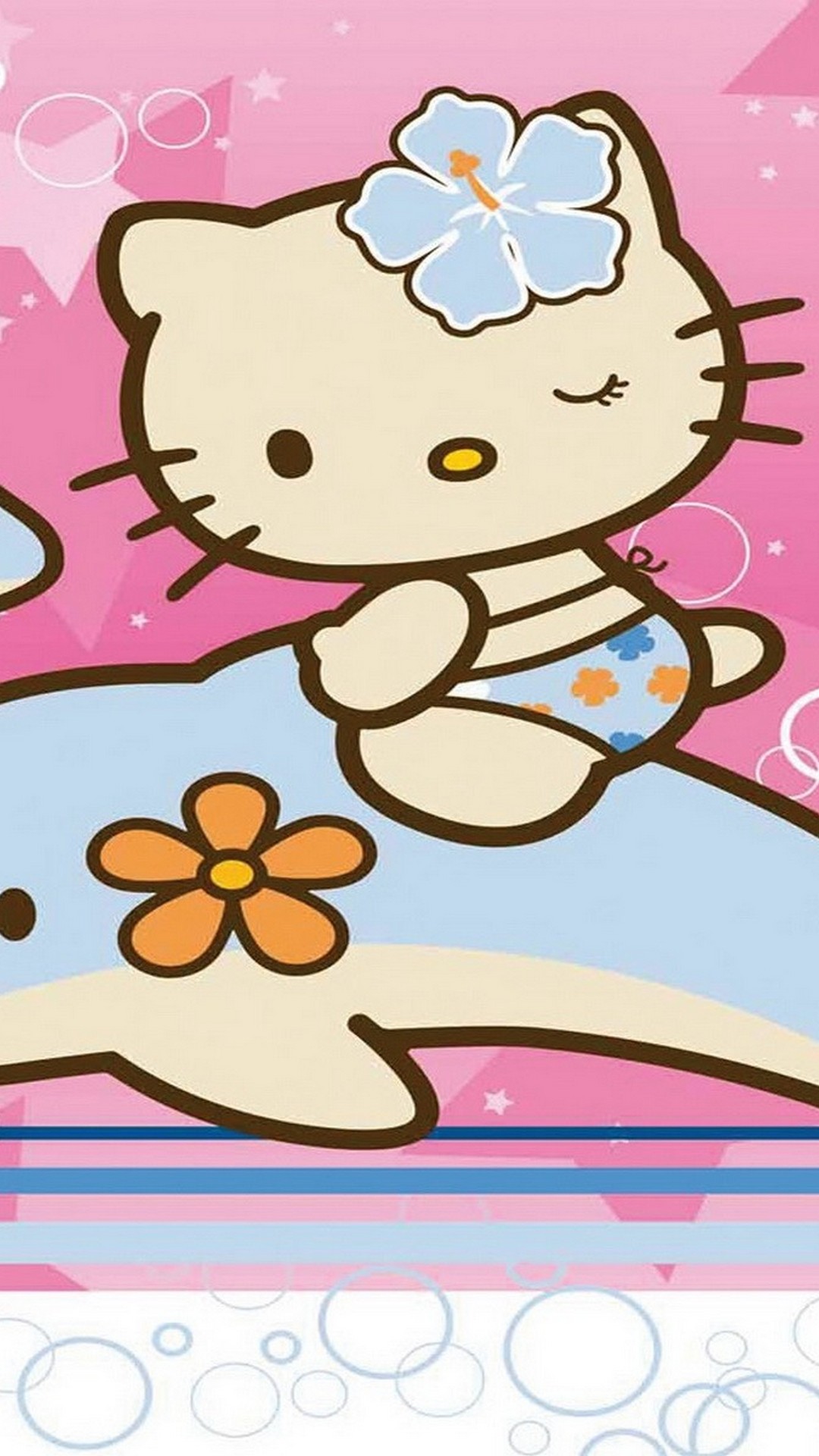 Kitty HD Wallpaper For iPhone with resolution 1080X1920 pixel. You can use this wallpaper as background for your desktop Computer Screensavers, Android or iPhone smartphones