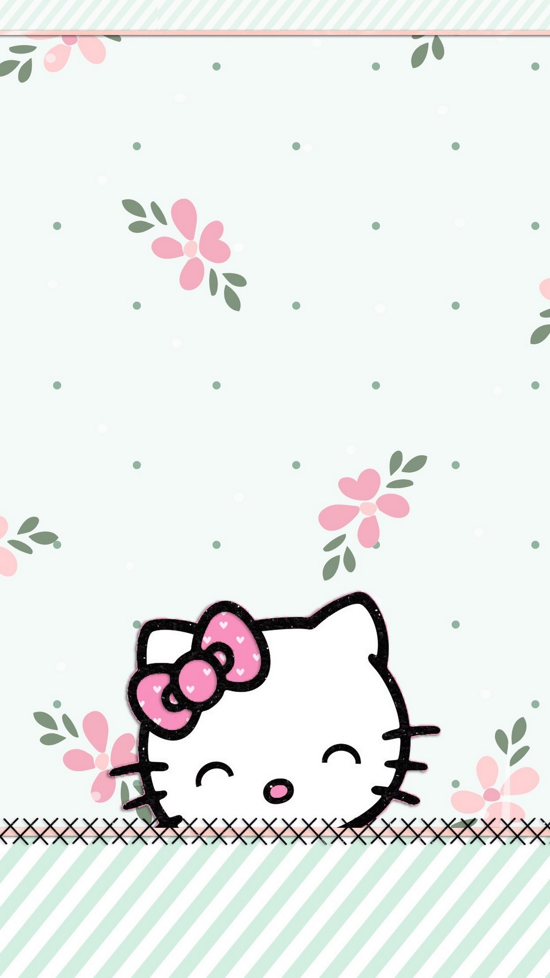 Kitty iPhone X Wallpaper with resolution 1080X1920 pixel. You can use this wallpaper as background for your desktop Computer Screensavers, Android or iPhone smartphones
