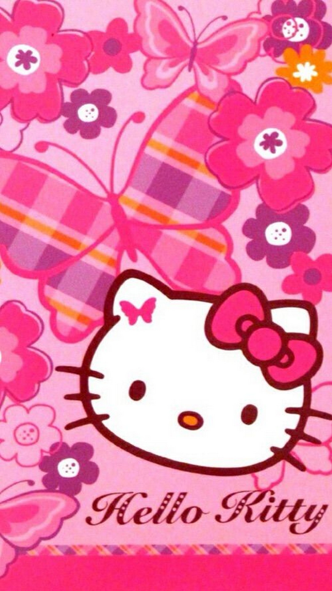 Sanrio Hello Kitty iPhone 7 Plus Wallpaper with resolution 1080X1920 pixel. You can use this wallpaper as background for your desktop Computer Screensavers, Android or iPhone smartphones