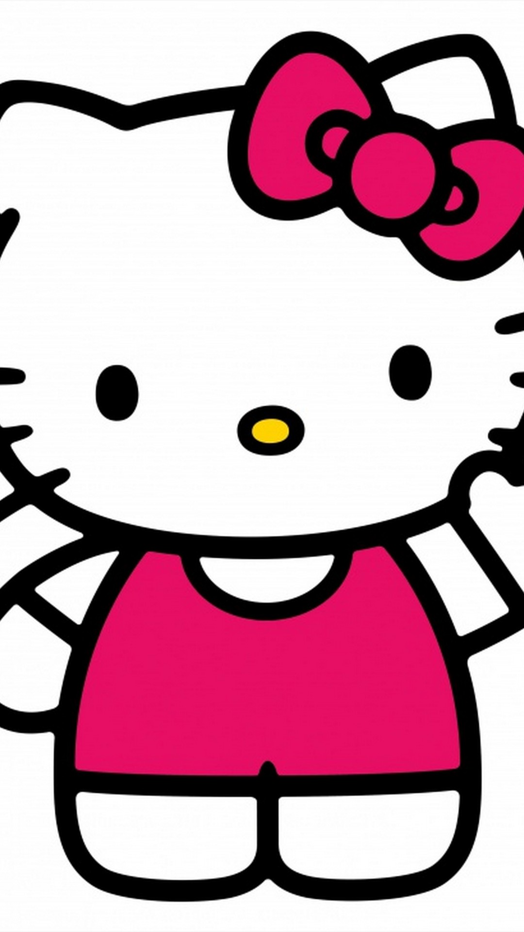 Sanrio Hello Kitty iPhone X Wallpaper with image resolution 1080x1920 pixel. You can use this wallpaper as background for your desktop Computer Screensavers, Android or iPhone smartphones