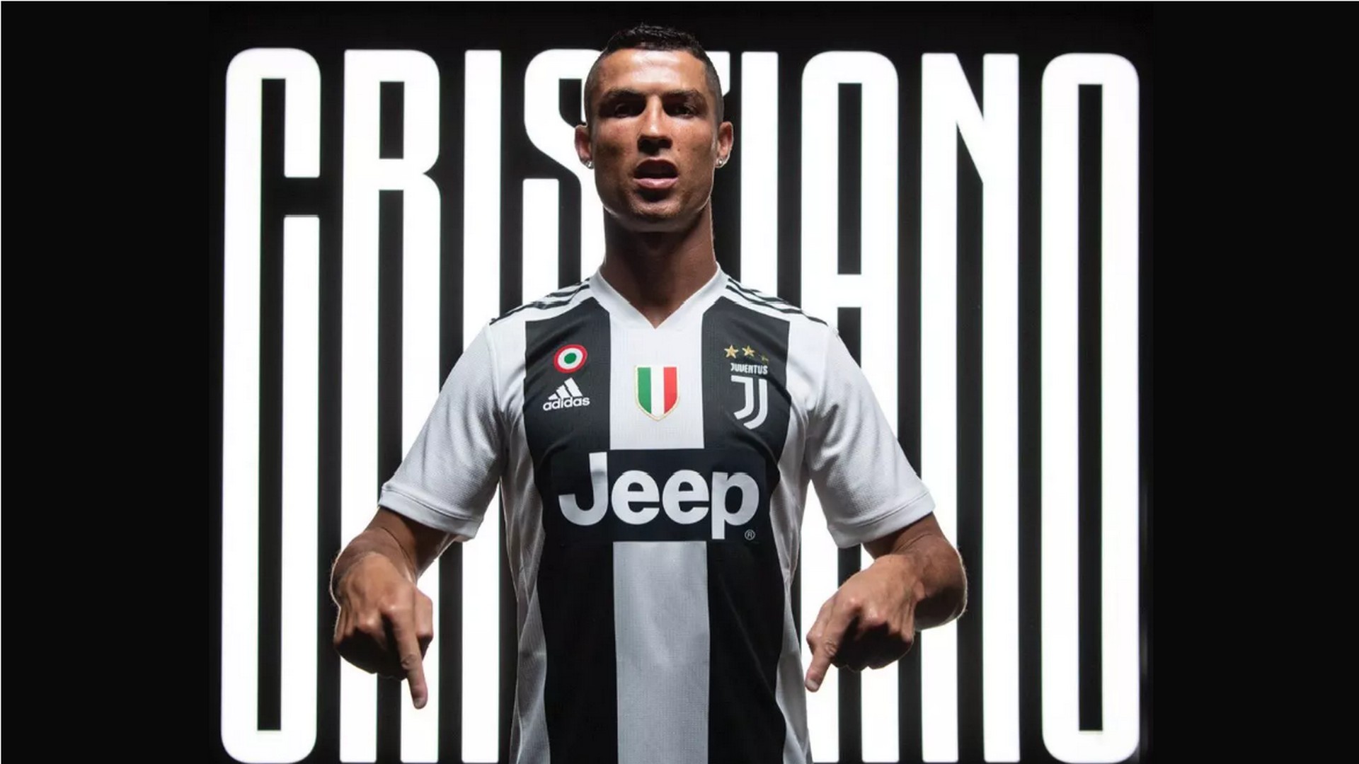 Wallpaper Cristiano Ronaldo Juventus with resolution 1920X1080 pixel. You can use this wallpaper as background for your desktop Computer Screensavers, Android or iPhone smartphones