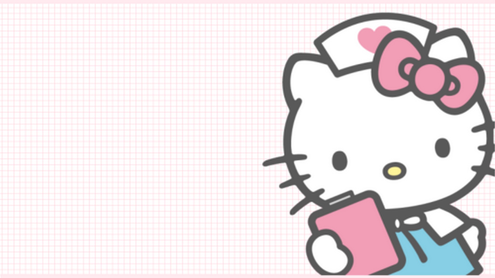 Wallpaper Hello Kitty Characters Desktop with image resolution 1920x1080 pixel. You can use this wallpaper as background for your desktop Computer Screensavers, Android or iPhone smartphones