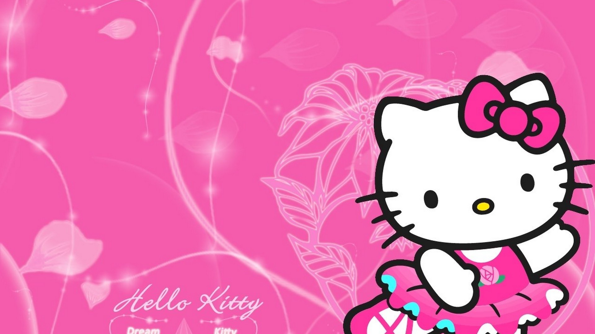 Wallpaper Hello Kitty Characters with resolution 1920X1080 pixel. You can use this wallpaper as background for your desktop Computer Screensavers, Android or iPhone smartphones