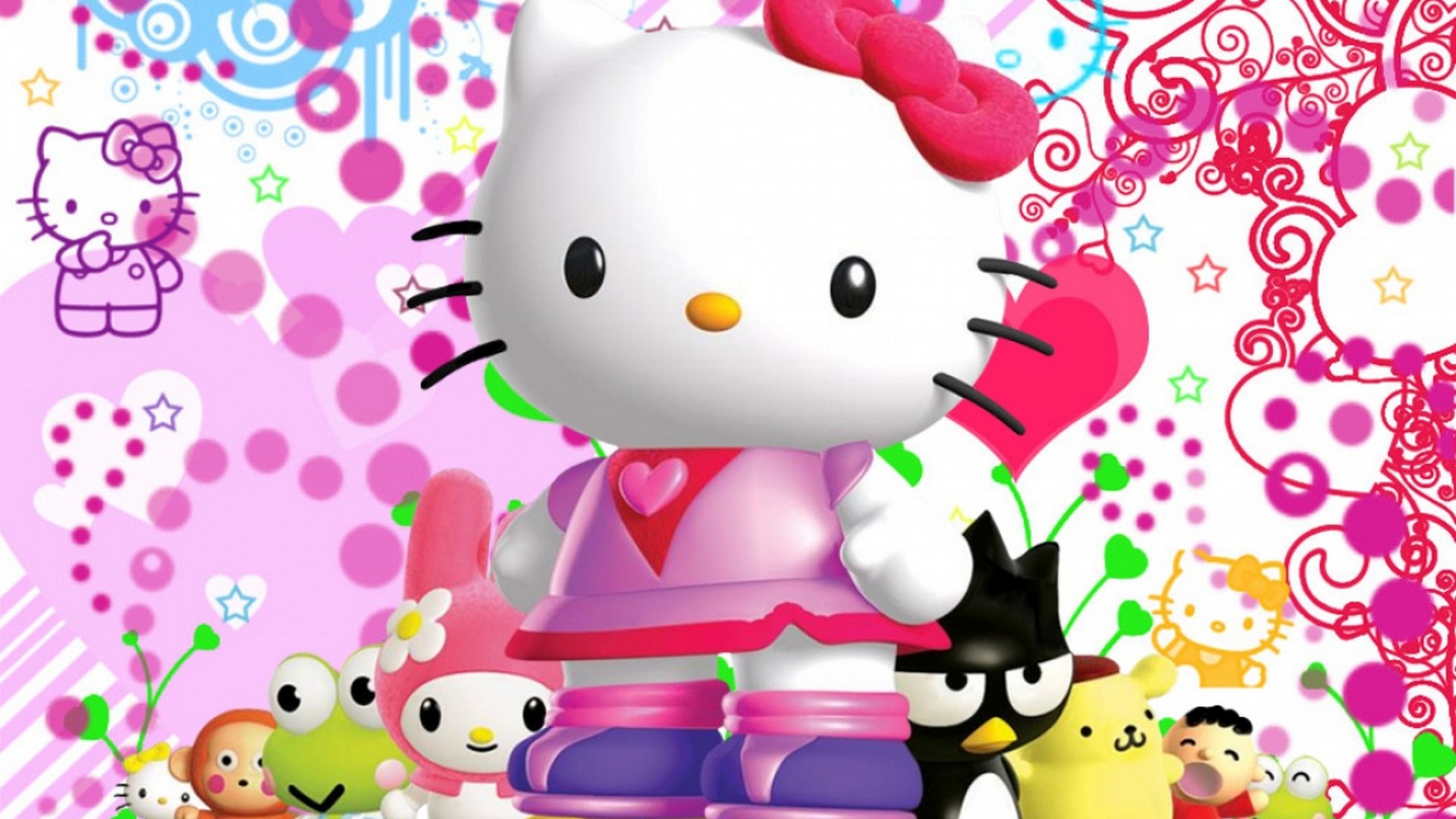 Wallpaper Kitty with resolution 1920X1080 pixel. You can use this wallpaper as background for your desktop Computer Screensavers, Android or iPhone smartphones