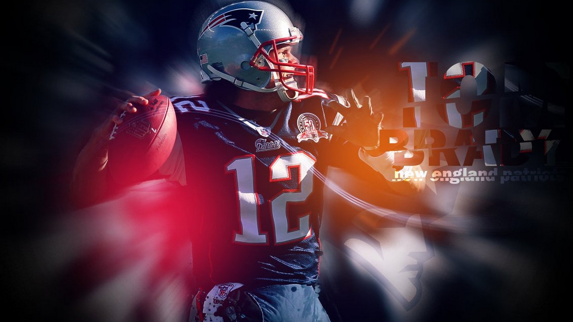 Wallpaper Tom Brady Patriots with image resolution 1920x1080 pixel. You can use this wallpaper as background for your desktop Computer Screensavers, Android or iPhone smartphones