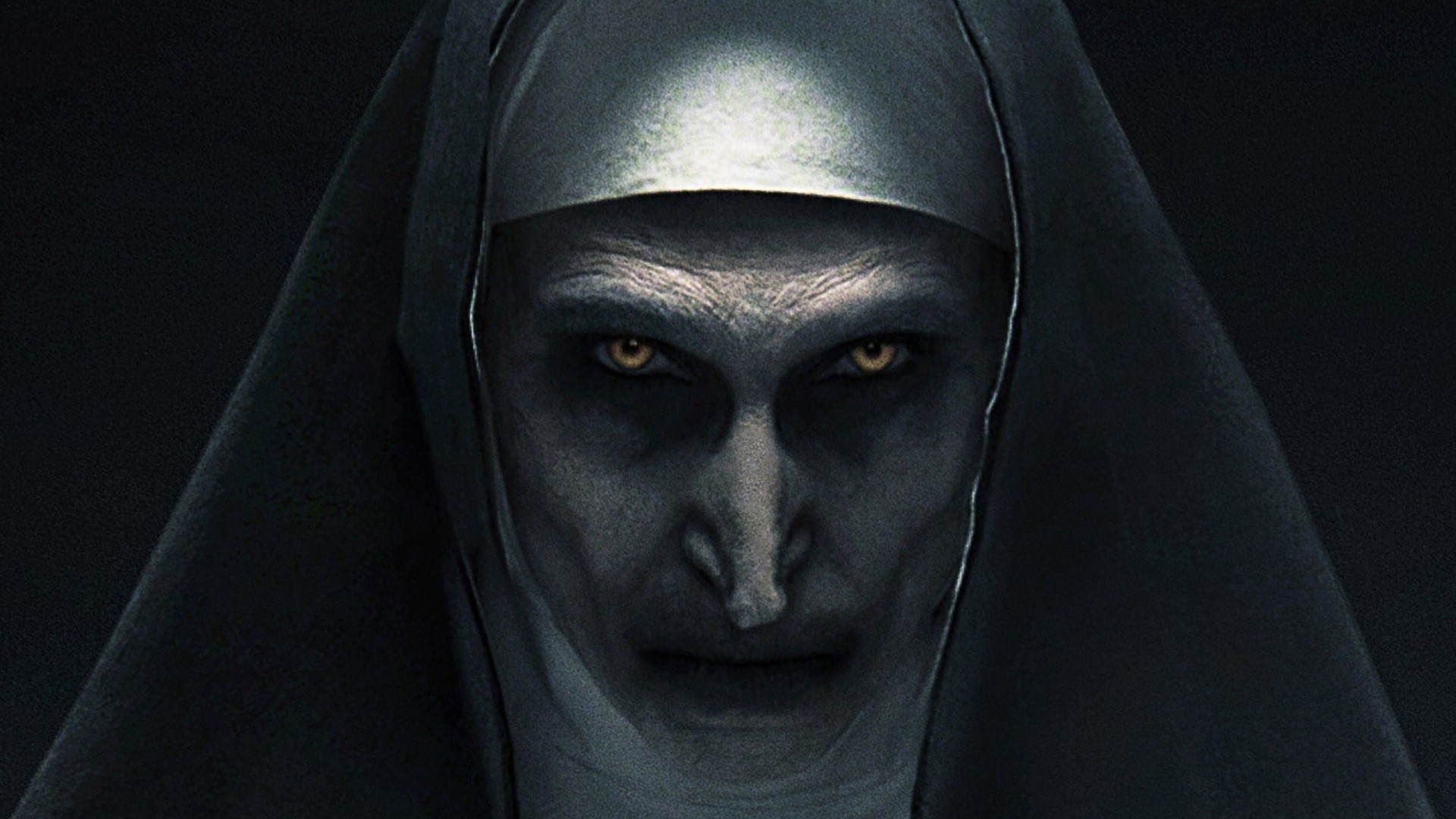 The Nun Movie Desktop Wallpaper with image resolution 1920x1080 pixel. You can use this wallpaper as background for your desktop Computer Screensavers, Android or iPhone smartphones