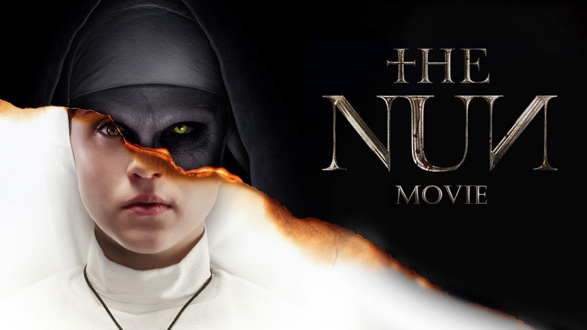 The Nun Movie Wallpaper with image resolution 1920x1080 pixel. You can use this wallpaper as background for your desktop Computer Screensavers, Android or iPhone smartphones