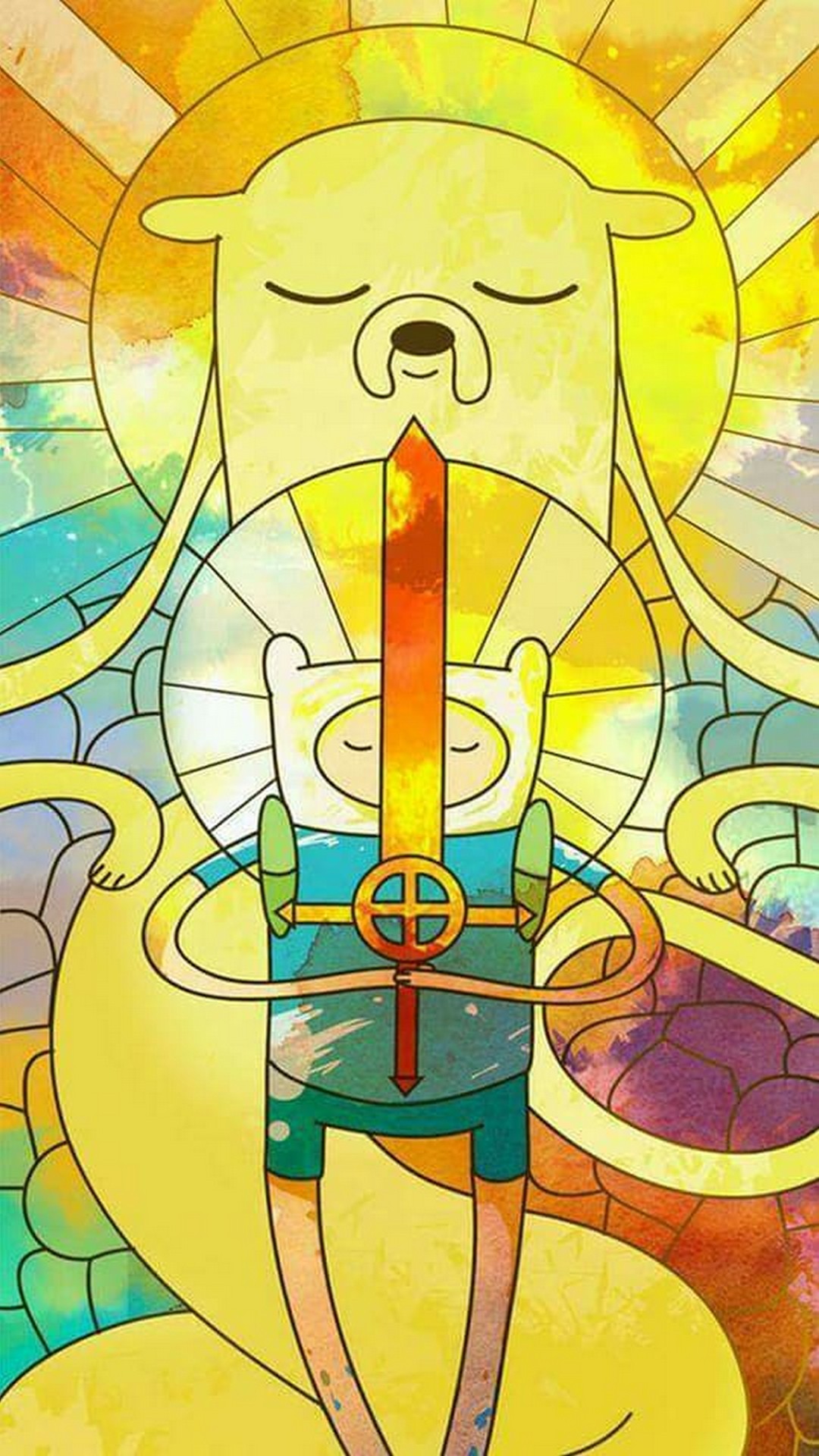 Adventure Time Cartoon Network HD Wallpaper For iPhone with resolution 1080X1920 pixel. You can use this wallpaper as background for your desktop Computer Screensavers, Android or iPhone smartphones