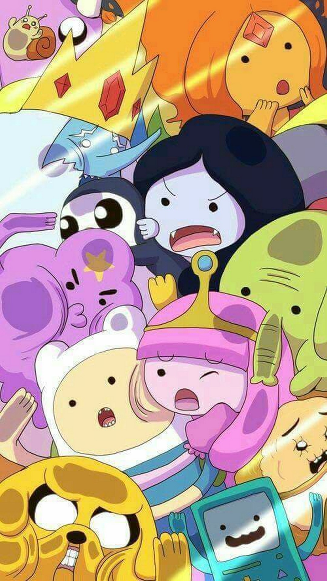 Adventure Time Cartoon Network iPhone 8 Wallpaper with image resolution 1080x1920 pixel. You can use this wallpaper as background for your desktop Computer Screensavers, Android or iPhone smartphones