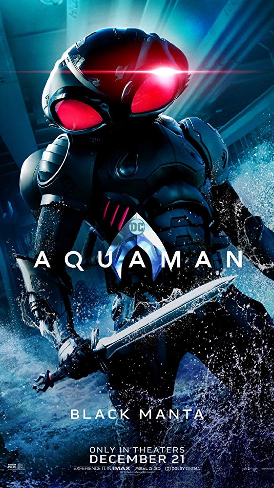 Aquaman 2018 HD Wallpaper For iPhone with resolution 1080X1920 pixel. You can use this wallpaper as background for your desktop Computer Screensavers, Android or iPhone smartphones
