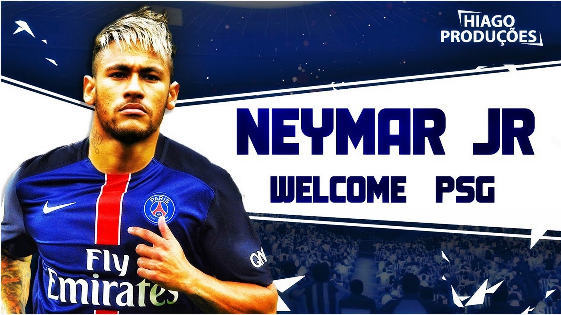 Neymar PSG Wallpaper with resolution 1920X1080 pixel. You can use this wallpaper as background for your desktop Computer Screensavers, Android or iPhone smartphones