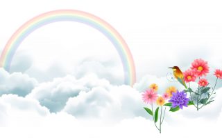 Best Cute Rainbow Wallpaper with resolution 1920X1080 pixel. You can use this wallpaper as background for your desktop Computer Screensavers, Android or iPhone smartphones