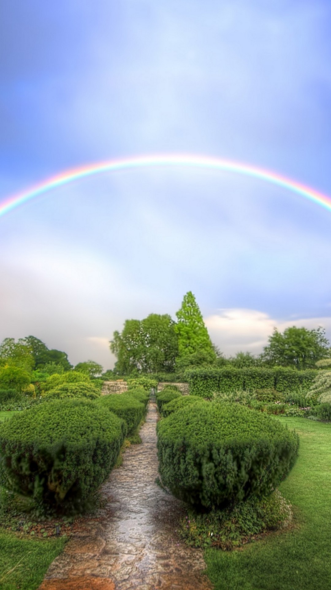 Rainbow iPhone X Wallpaper with resolution 1080X1920 pixel. You can use this wallpaper as background for your desktop Computer Screensavers, Android or iPhone smartphones