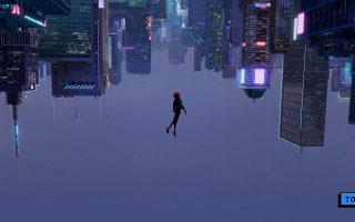 Spider-Man Into the Spider-Verse 2018 Wallpaper with resolution 1920X1080 pixel. You can use this wallpaper as background for your desktop Computer Screensavers, Android or iPhone smartphones