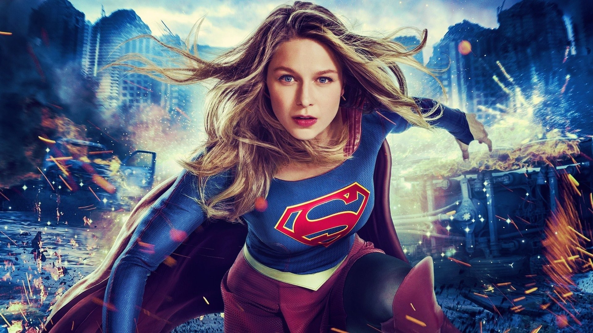 Supergirl Desktop Wallpaper with high-resolution 1920x1080 pixel. You can use this wallpaper for your Windows and Mac OS computers as well as your Android and iPhone smartphones