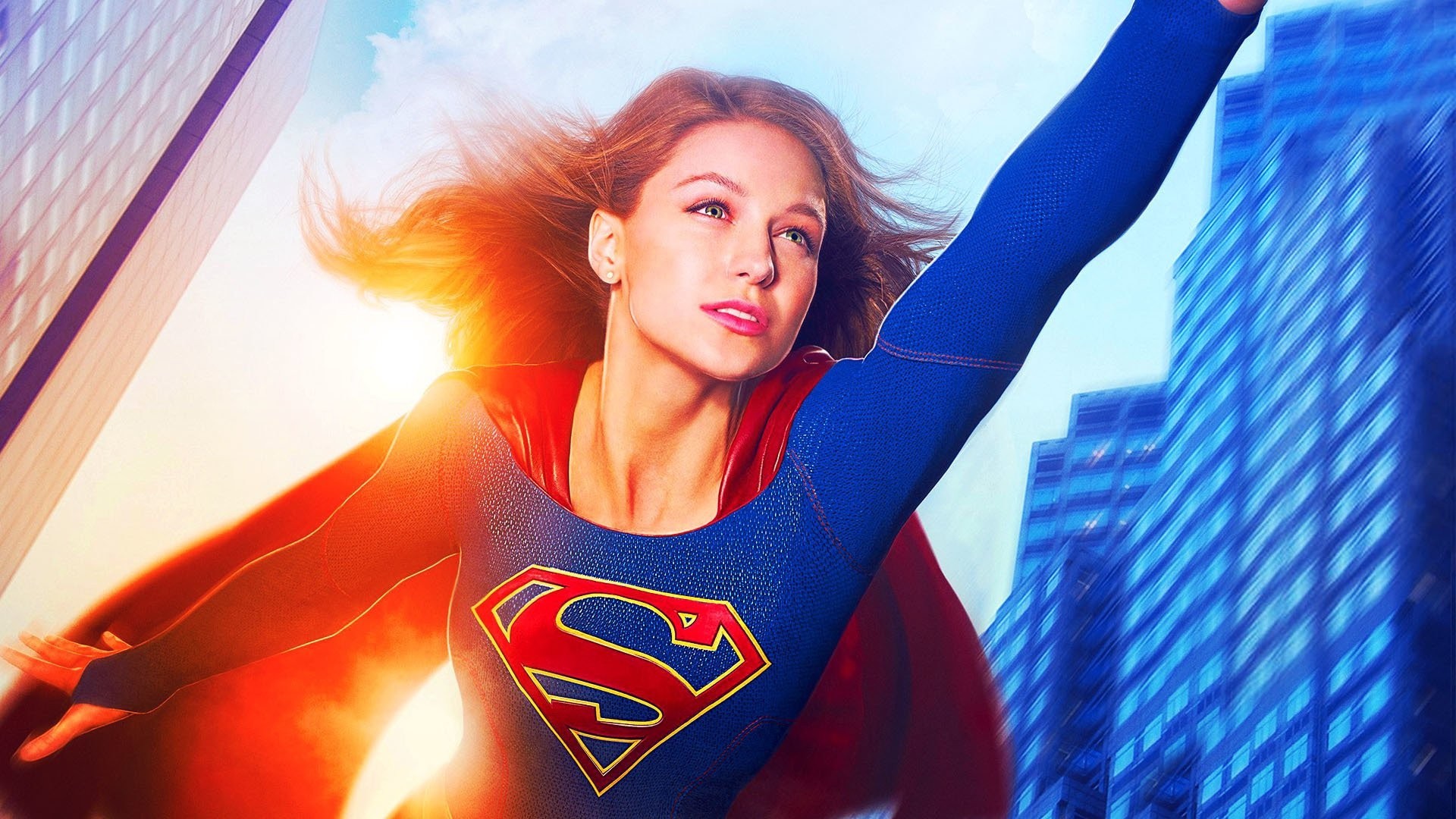 Wallpaper Supergirl with high-resolution 1920x1080 pixel. You can use this wallpaper for your Windows and Mac OS computers as well as your Android and iPhone smartphones