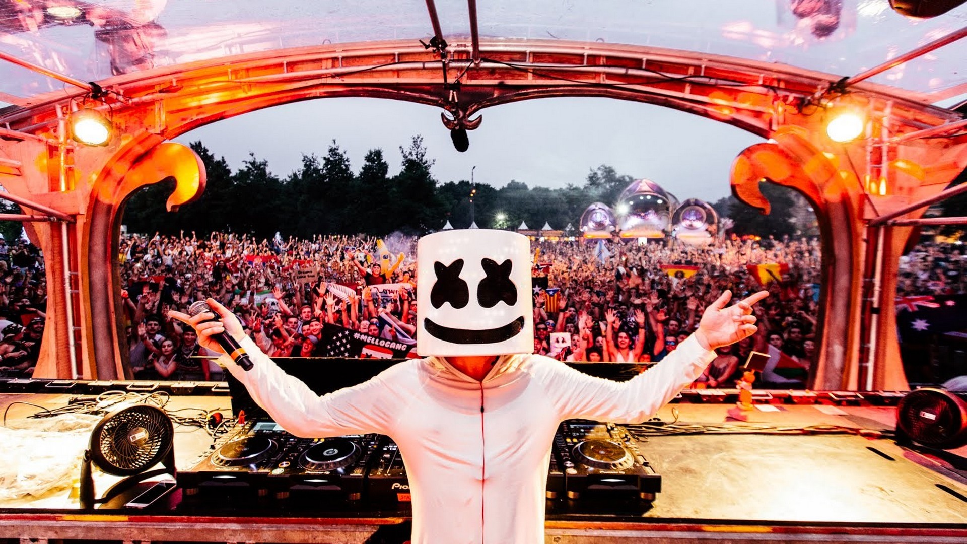 Best Marshmello Wallpaper With high-resolution 1920X1080 pixel. You can use this wallpaper for your Windows and Mac OS computers as well as your Android and iPhone smartphones