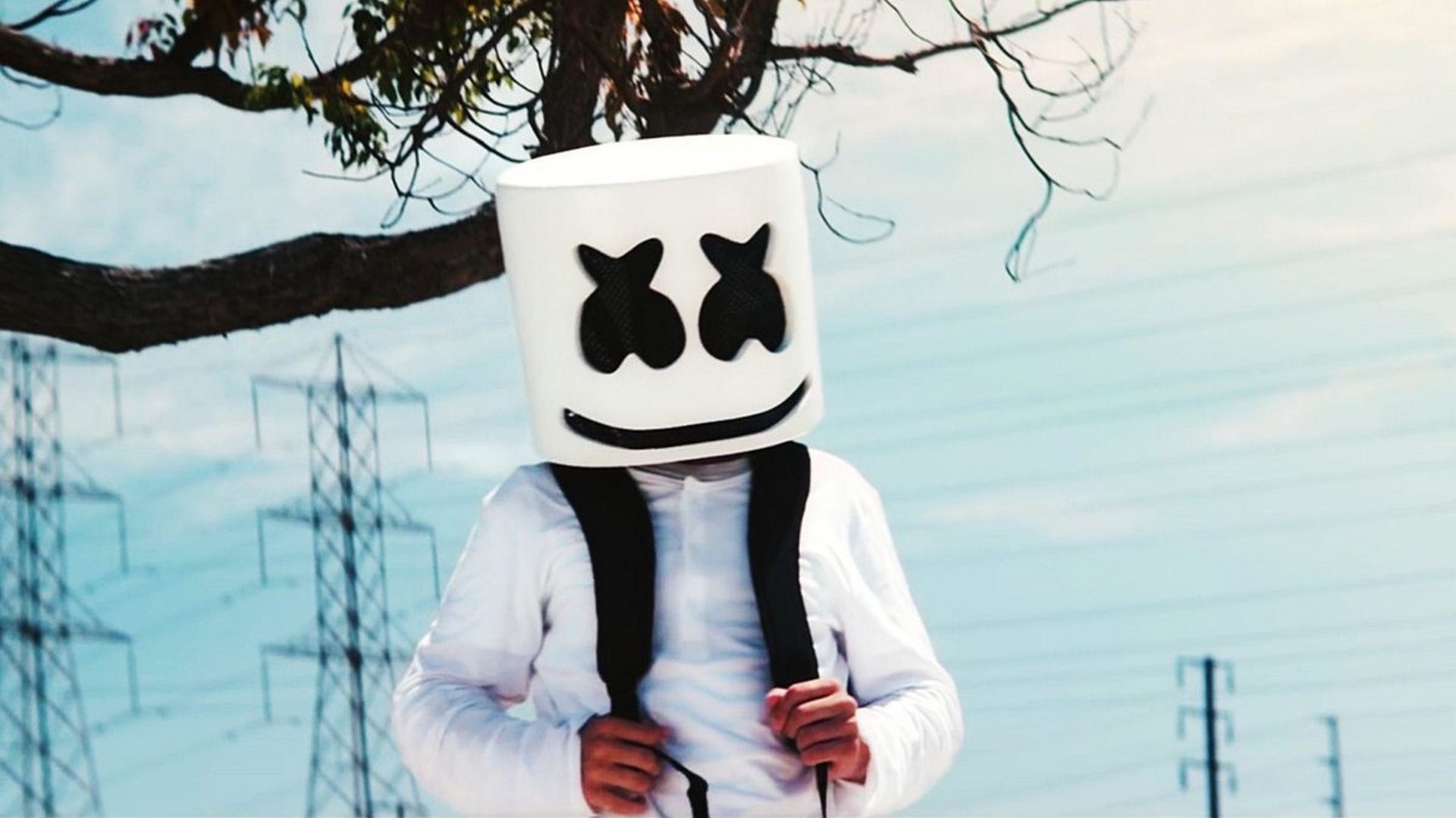 Wallpaper Marshmello Desktop with high-resolution 1920x1080 pixel. You can use this wallpaper for your Windows and Mac OS computers as well as your Android and iPhone smartphones