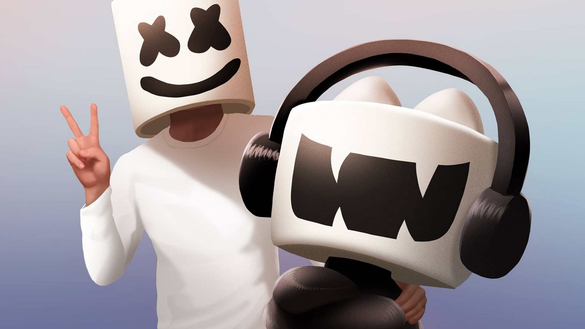 Wallpaper Marshmello with high-resolution 1920x1080 pixel. You can use this wallpaper for your Windows and Mac OS computers as well as your Android and iPhone smartphones