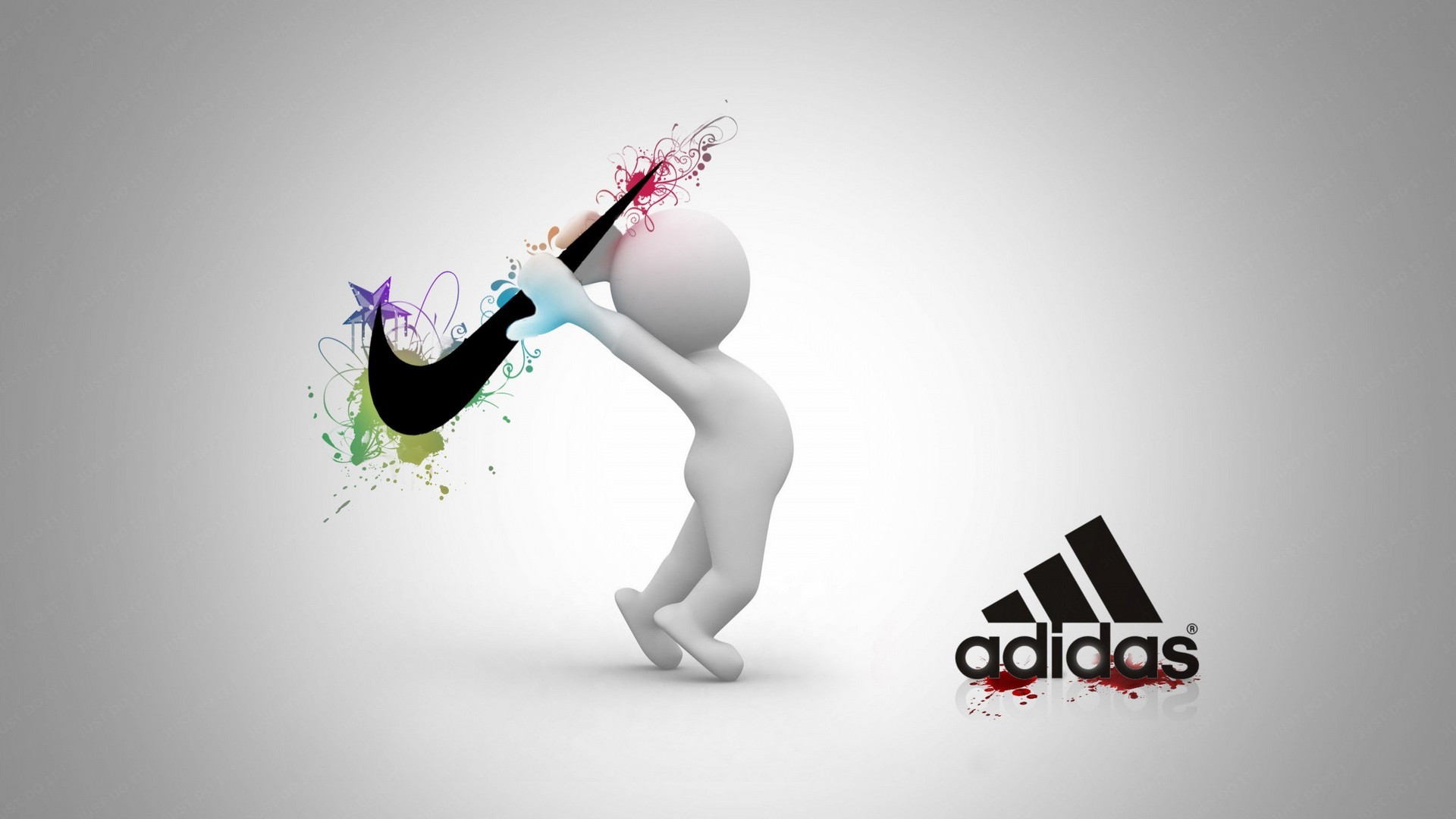 Adidas Logo Wallpaper With high-resolution 1920X1080 pixel. You can use this wallpaper for your Windows and Mac OS computers as well as your Android and iPhone smartphones