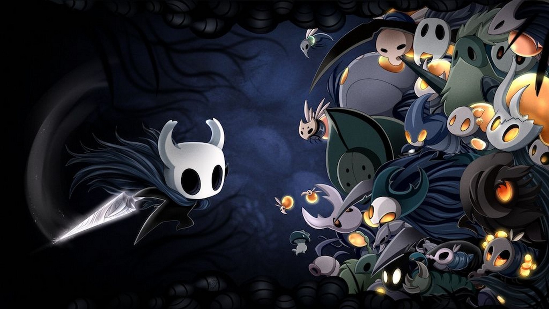 Wallpaper Hollow Knight With high-resolution 1920X1080 pixel. You can use this wallpaper for your Windows and Mac OS computers as well as your Android and iPhone smartphones