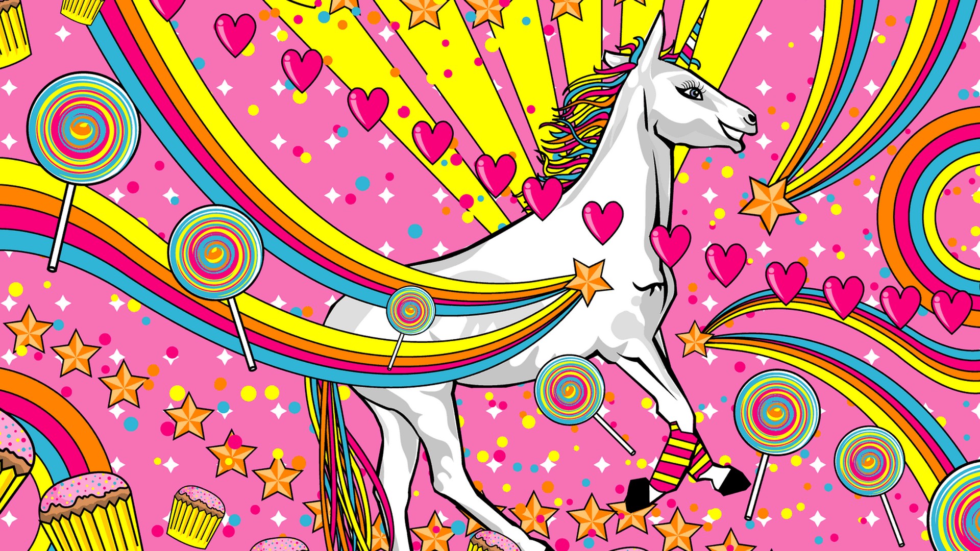 Best Cute Unicorn Wallpaper With high-resolution 1920X1080 pixel. You can use this wallpaper for your Windows and Mac OS computers as well as your Android and iPhone smartphones