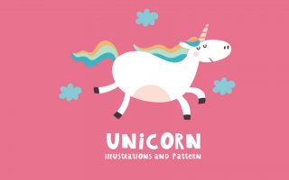 Cute Girly Unicorn Wallpaper For Desktop With high-resolution 1920X1080 pixel. You can use this wallpaper for your Windows and Mac OS computers as well as your Android and iPhone smartphones