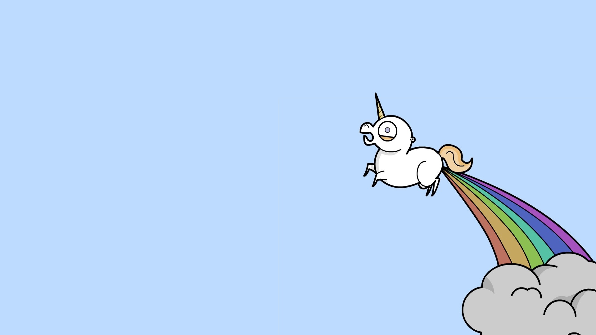 Cute Girly Unicorn Wallpaper with high-resolution 1920x1080 pixel. You can use this wallpaper for your Windows and Mac OS computers as well as your Android and iPhone smartphones