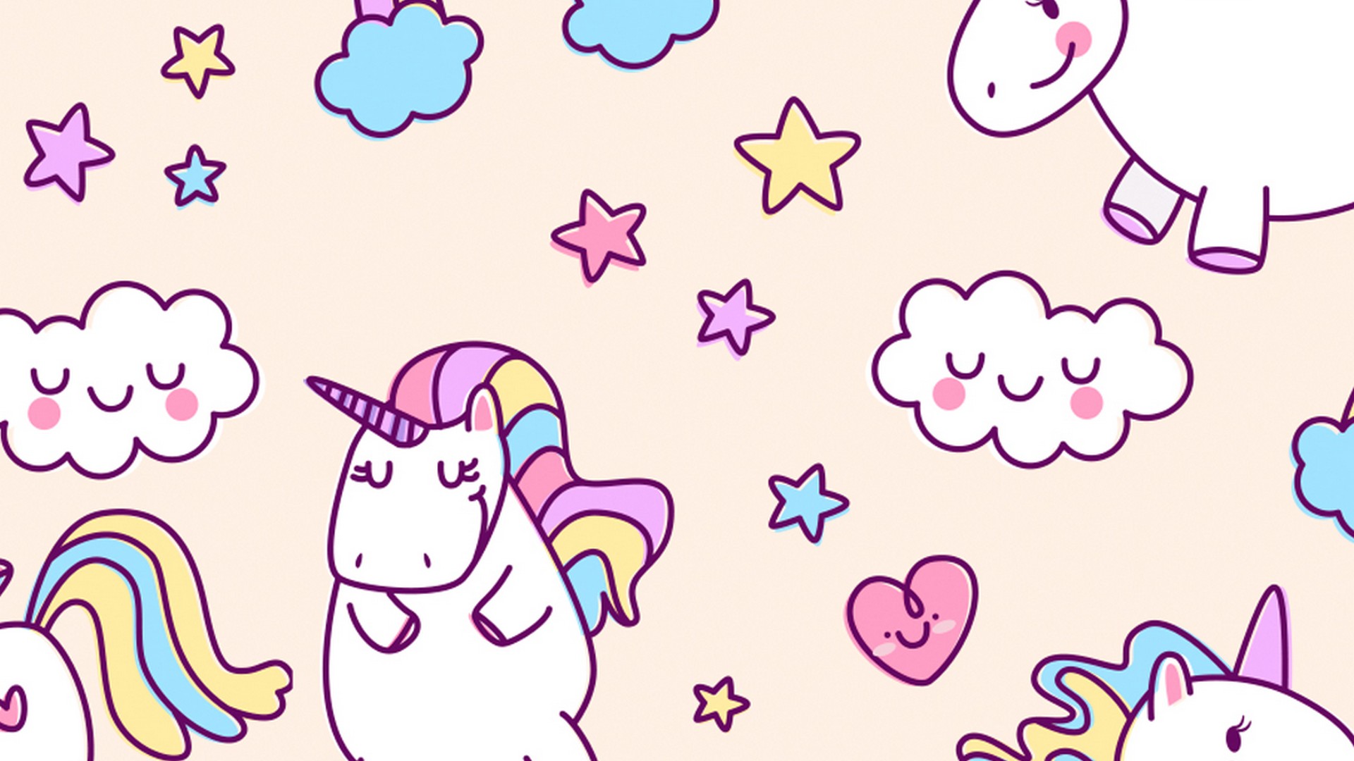 Unicorns Only Wallpaper - Wall.GiftWatches.CO