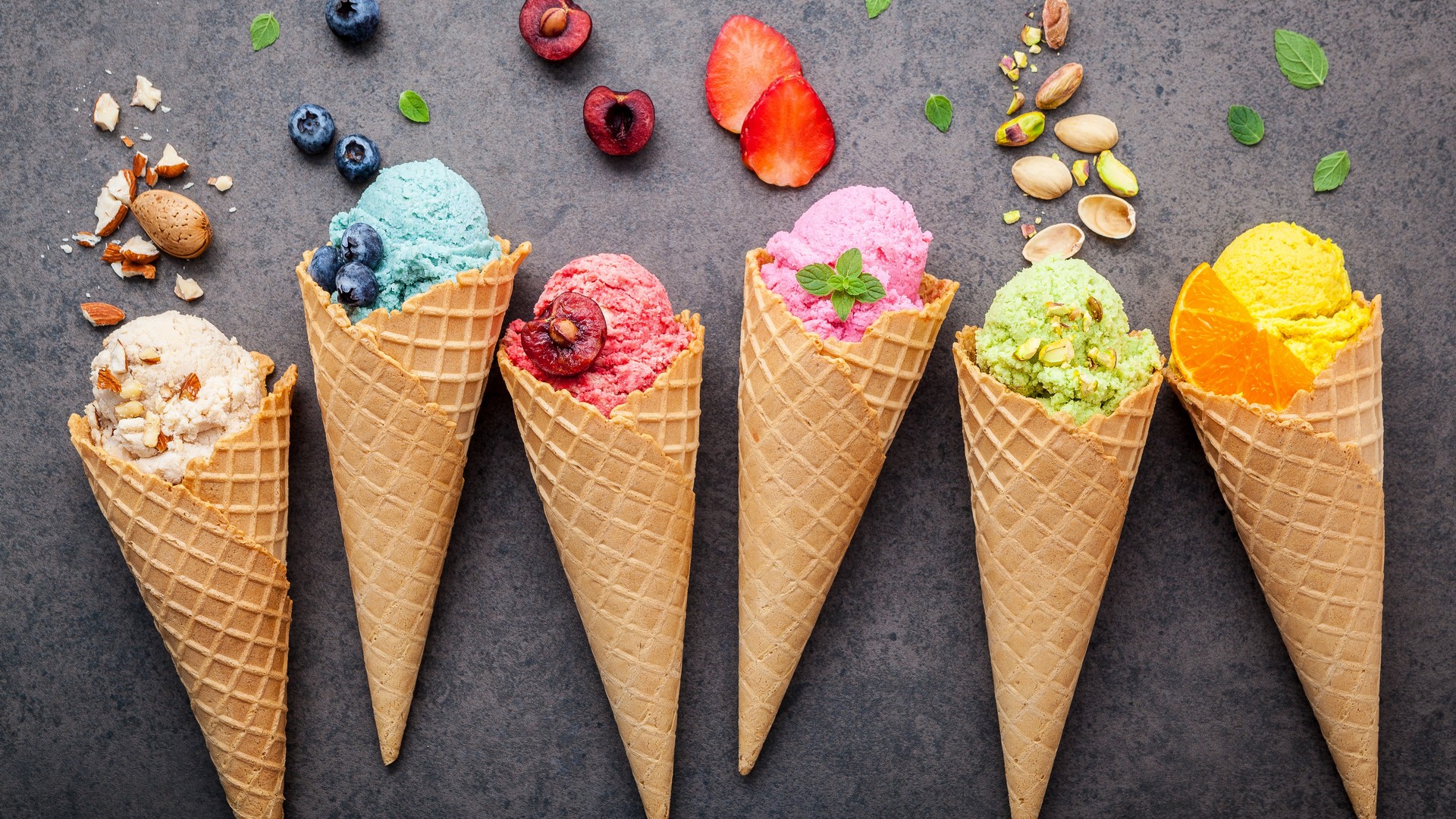 HD Ice Cream Cone Backgrounds with high-resolution 1920x1080 pixel. You can use this wallpaper for your Windows and Mac OS computers as well as your Android and iPhone smartphones