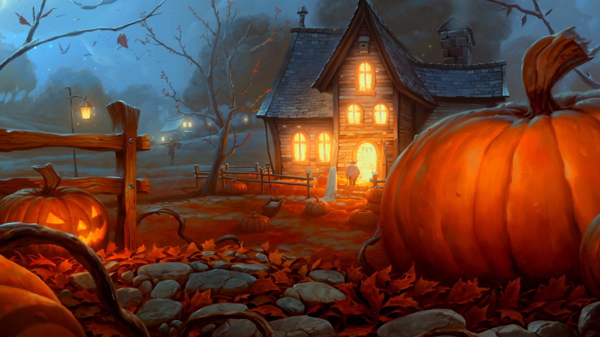 Computer Wallpapers Halloween with high-resolution 1920x1080 pixel. You can use this wallpaper for your Windows and Mac OS computers as well as your Android and iPhone smartphones