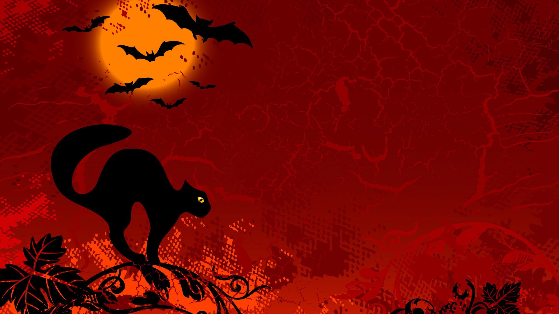 Halloween Aesthetic Desktop Wallpaper with high-resolution 1920x1080 pixel. You can use this wallpaper for your Windows and Mac OS computers as well as your Android and iPhone smartphones